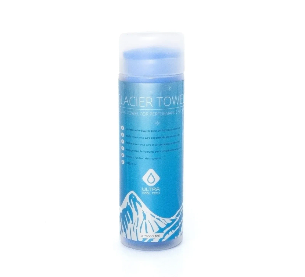 Полотенце теннисное Ultra Cool Tech Glacier Cooling - blue