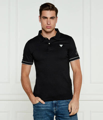 Поло LYLE GUESS - черный(M4BP60 K7O64)