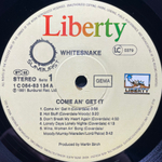 Whitesnake - Come An' Get It (Германия 1981г.)