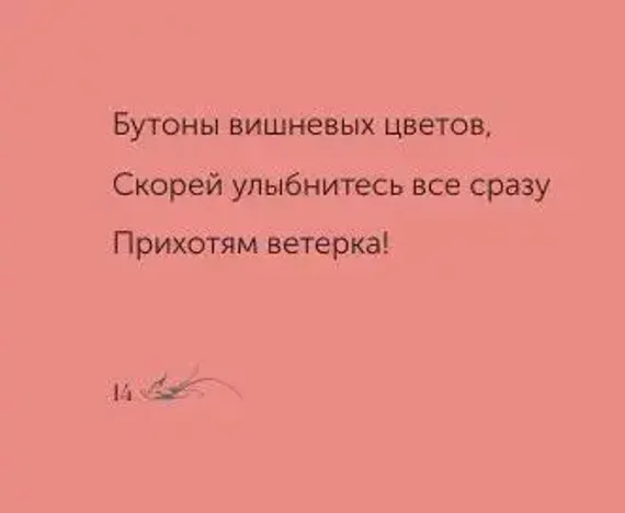 Хокку. Японская лирика
