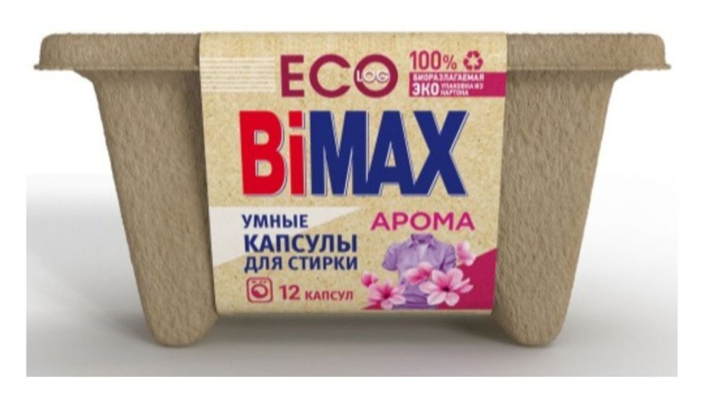 Бимакс Капсулы для стирки Арома 12капсул