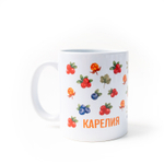 Кружка керамическая «Карелия» (в ассортименте)