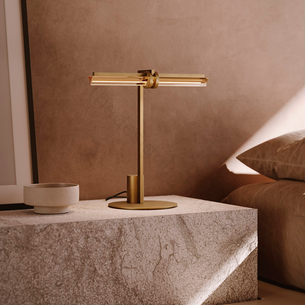 Table design lamp Optical Table by Venicem