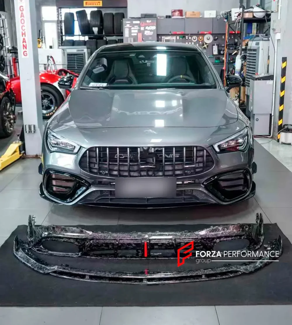 Обвес из кованого карбона для Mercedes-Benz W118 CLA45 S AMG 2018+ АМГ Мерседес Бенц