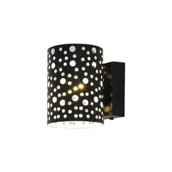 Настенный светильник уличный Setebos 30016W/01 Black Escada