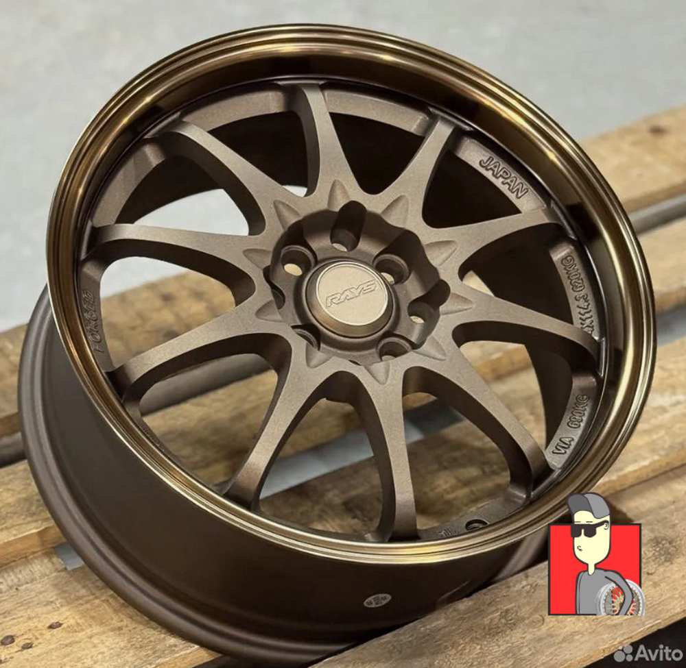 Комплект дисков Rays CE28N 16x7 et35 4x100/4x114.3