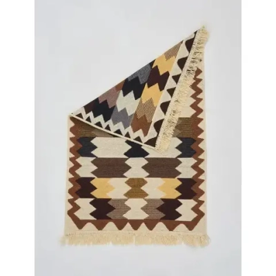 Коврик Kilim GOLD 60x120 коричневый-бежевый, Турция U57331