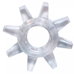 Эрекционное кольцо Rings Cogweel white (Цвет: прозрачный)