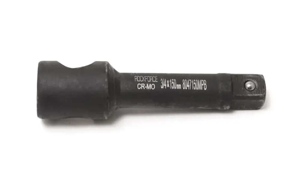 Удлинитель ударный 150мм с отверстием, 3/4'' RockForce##Rock FORCE RF-8047150MPB
