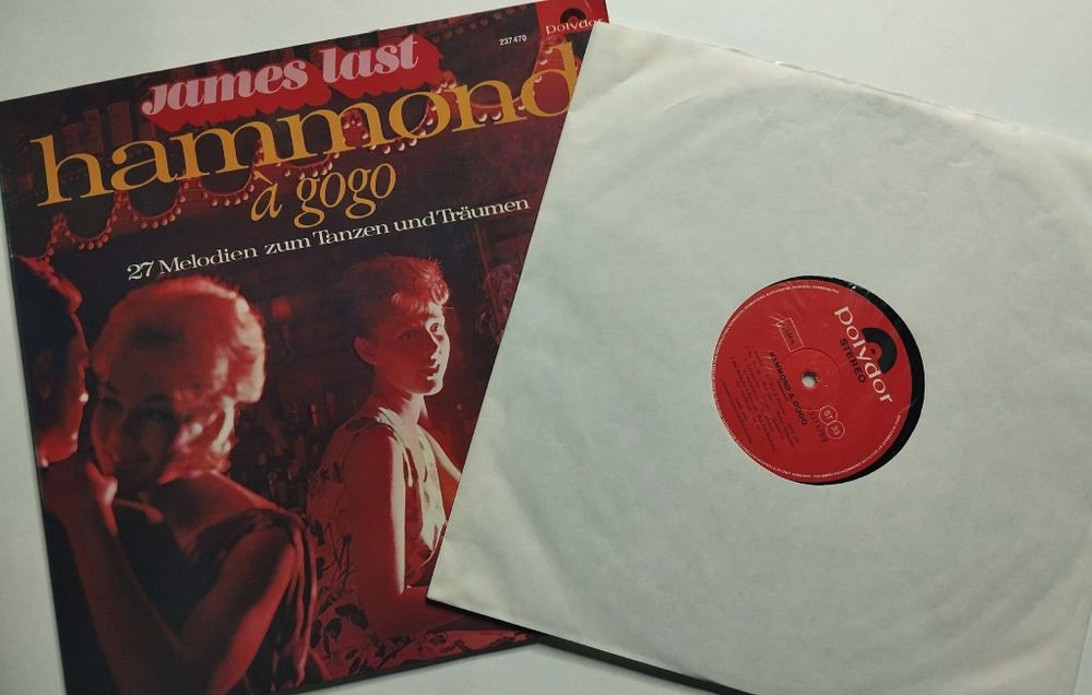 Винтажная виниловая пластинка LP James Last And His Hammond Bar Combo Hammond A Gogo (Germany 1973)