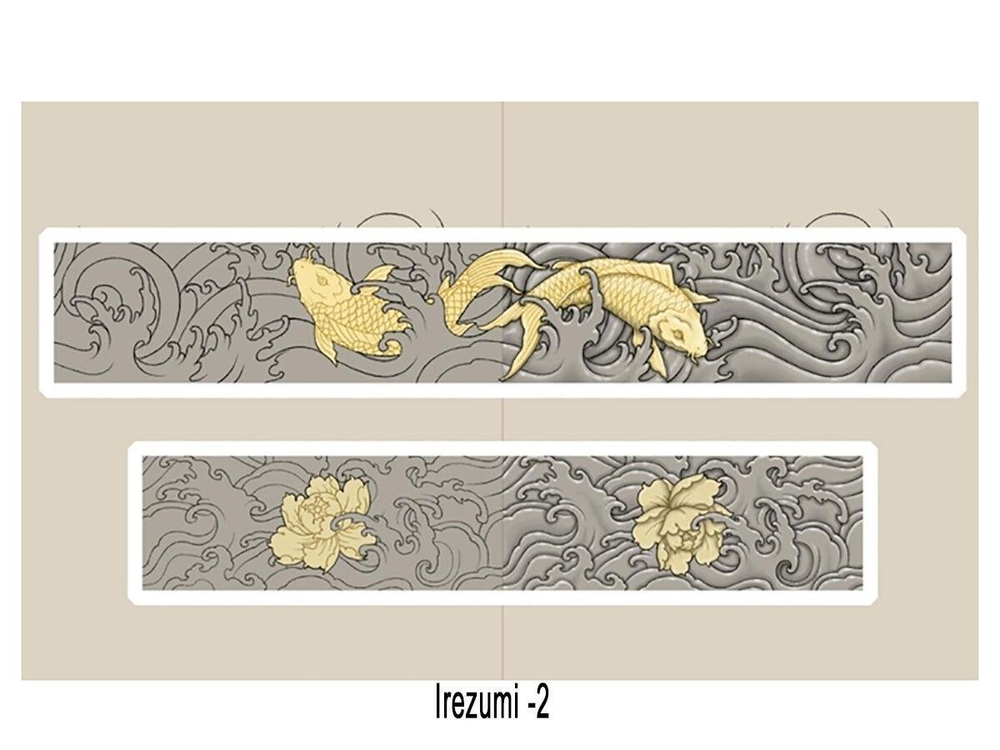 Кольцо из серебра "Irezumi-2" IRZR-02