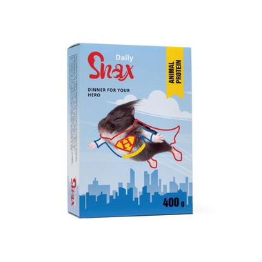 Snax Daily Корм коробка для хомяков 400 г