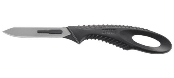Цена наНож с фиксированным клинком со сменными лезвиями CRKT P.D.K. (Precision Disposable Knife Kit) Black, сталь 420J2, рукоять пластик