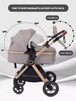 Коляска детская RANT basic "ROLLER " (2в1) RA161