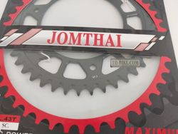 Sprocket driven rear, 40-42-43-45-48-50. JT Pro Series, Model 301 for Honda CRF300 (L-Rally). Light Steel