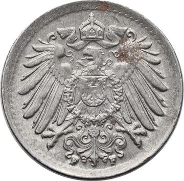 5 пфеннигов 1915-1922 Германия