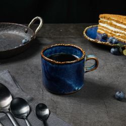 Чашка 230 мл чайная d 8,1 см h6,7 см Aqua Blue P.L. Proff Cuisine [6]