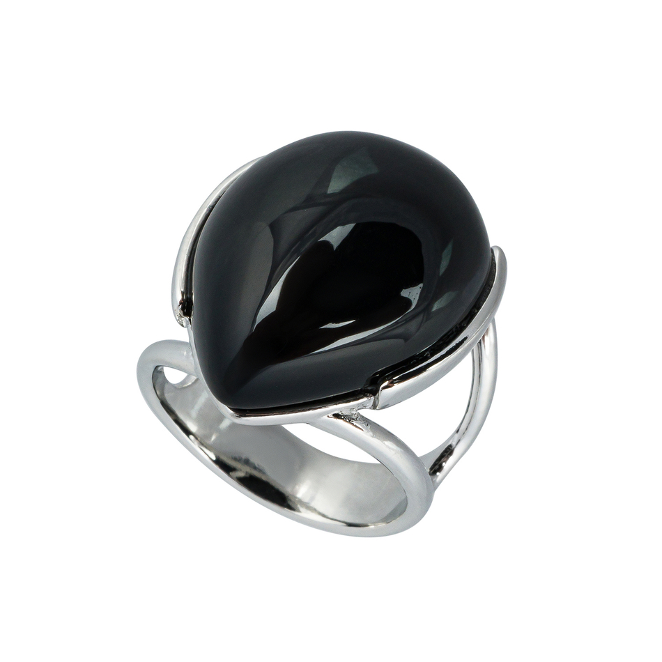 Кольцо Possebon Agata Preto K0953.4 20 S размер 18,5