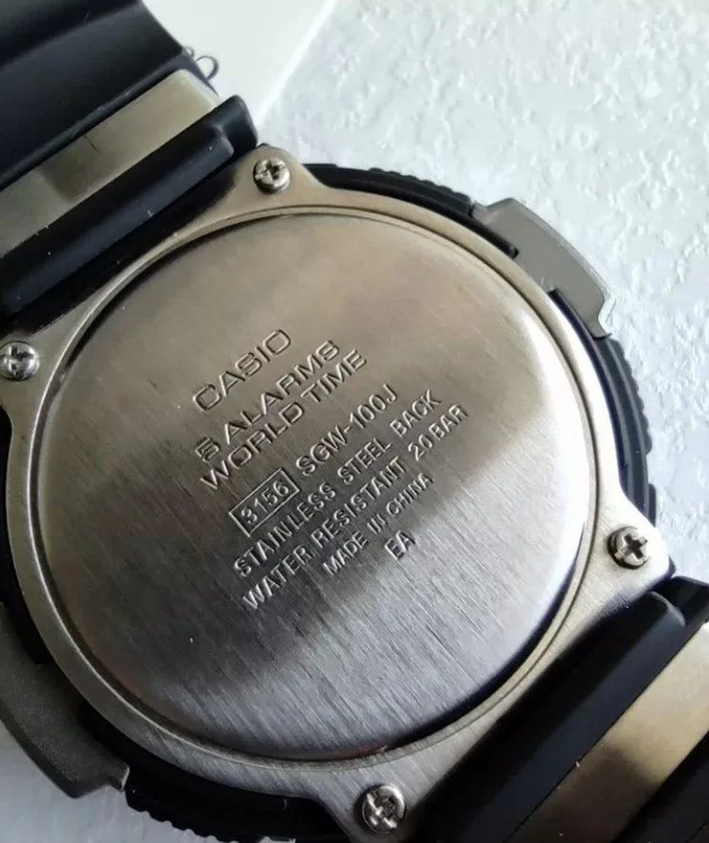 Мужские наручные часы Casio Pro-Trek SGW-100J-1