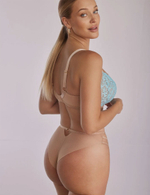 Трусы Kinga Camile бразилиана (телесный/голубой)