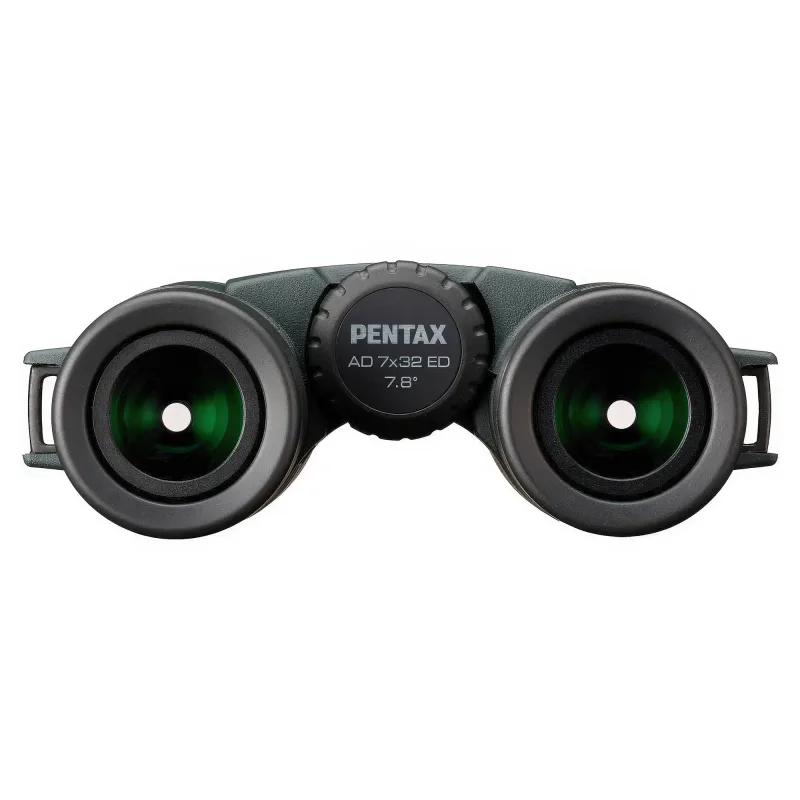 Бинокль Pentax AD 7X32 ED, вид передней части с объективами