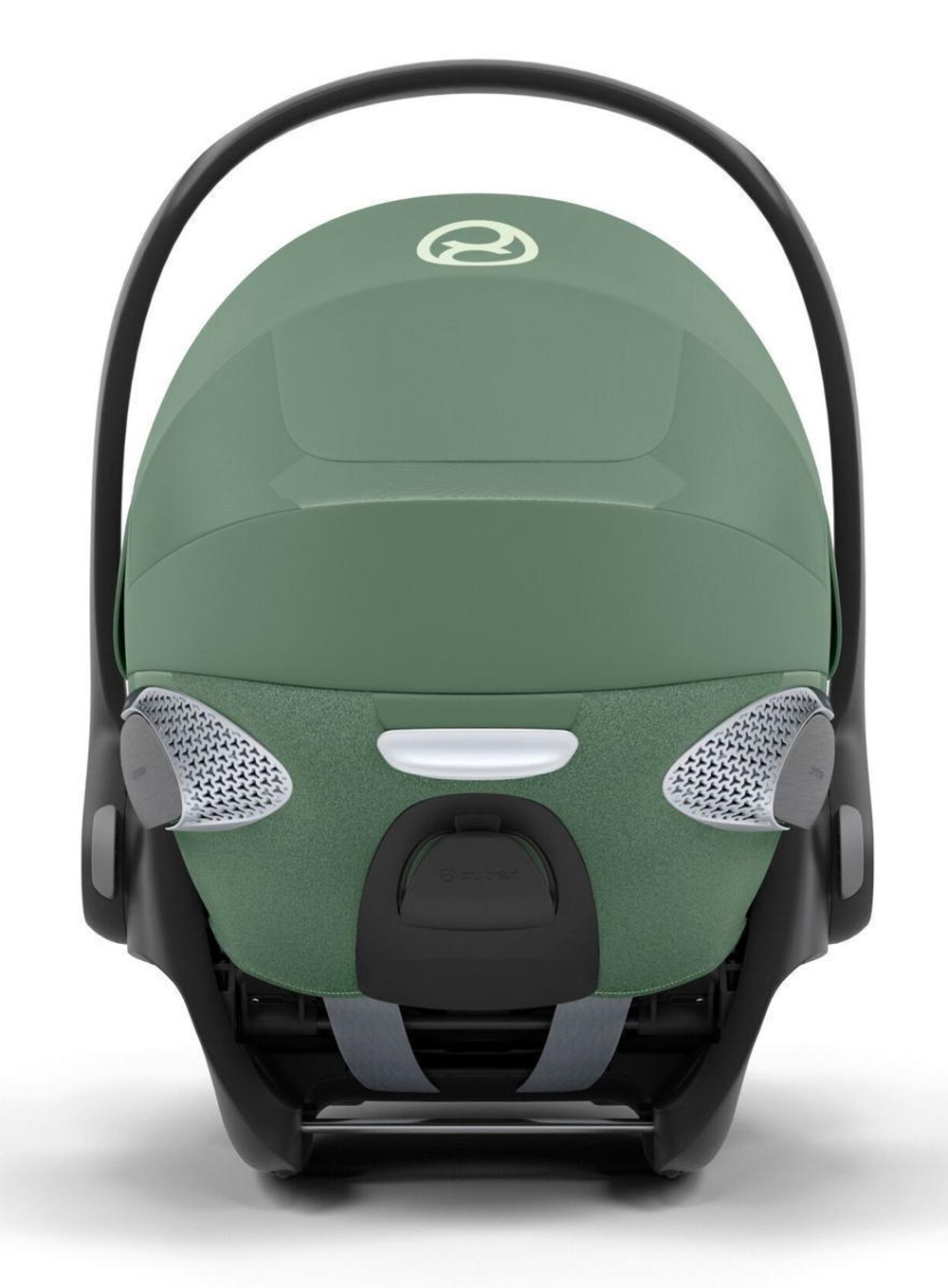 Коляска 3 в 1 Cybex Priam IV Rosegold complete и автокресло Cloud T i-Size Leaf Green Plus Peach Pink
