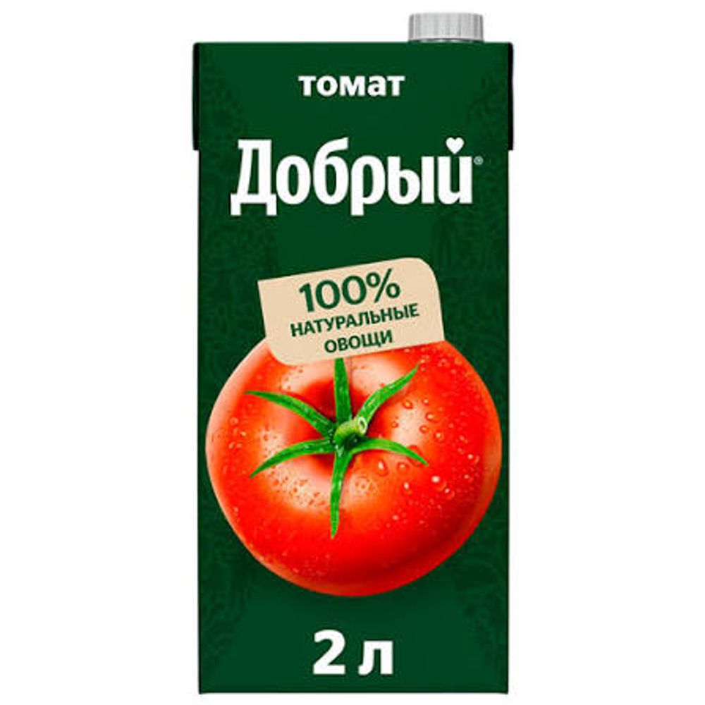 Нектар Добрый томат с солью 2 л