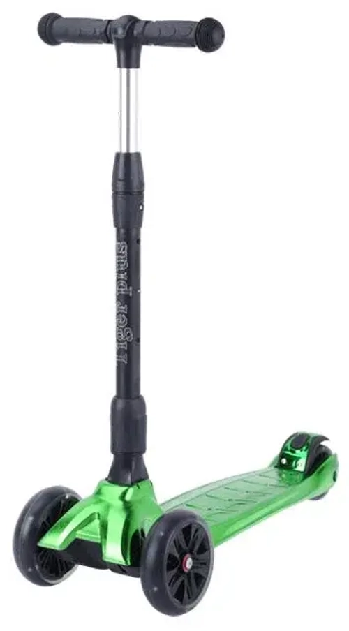 Самокат Teach Team Tiger plus green 1/4 зелёный