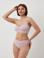 Эко-трусы в мелкий рубчик Eco-wear (Размер: XL) (Цвет: мятный)