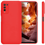 Мягкий Soft Touch чехол из силикона для HUAWEI HONOR 10X LITE / P SMART 2021 с бархатной подкладкой