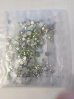 Стразы холодной фиксации стекло Crystal AB ss3-30