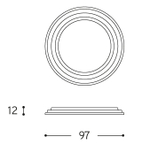 Cornice Ondulata OND10