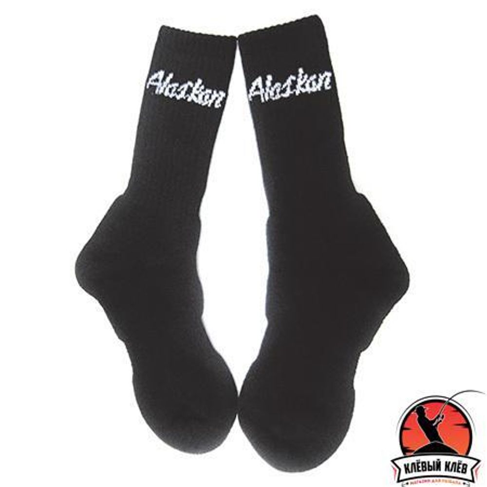 Носки Alaskan, black,  M, 35-39