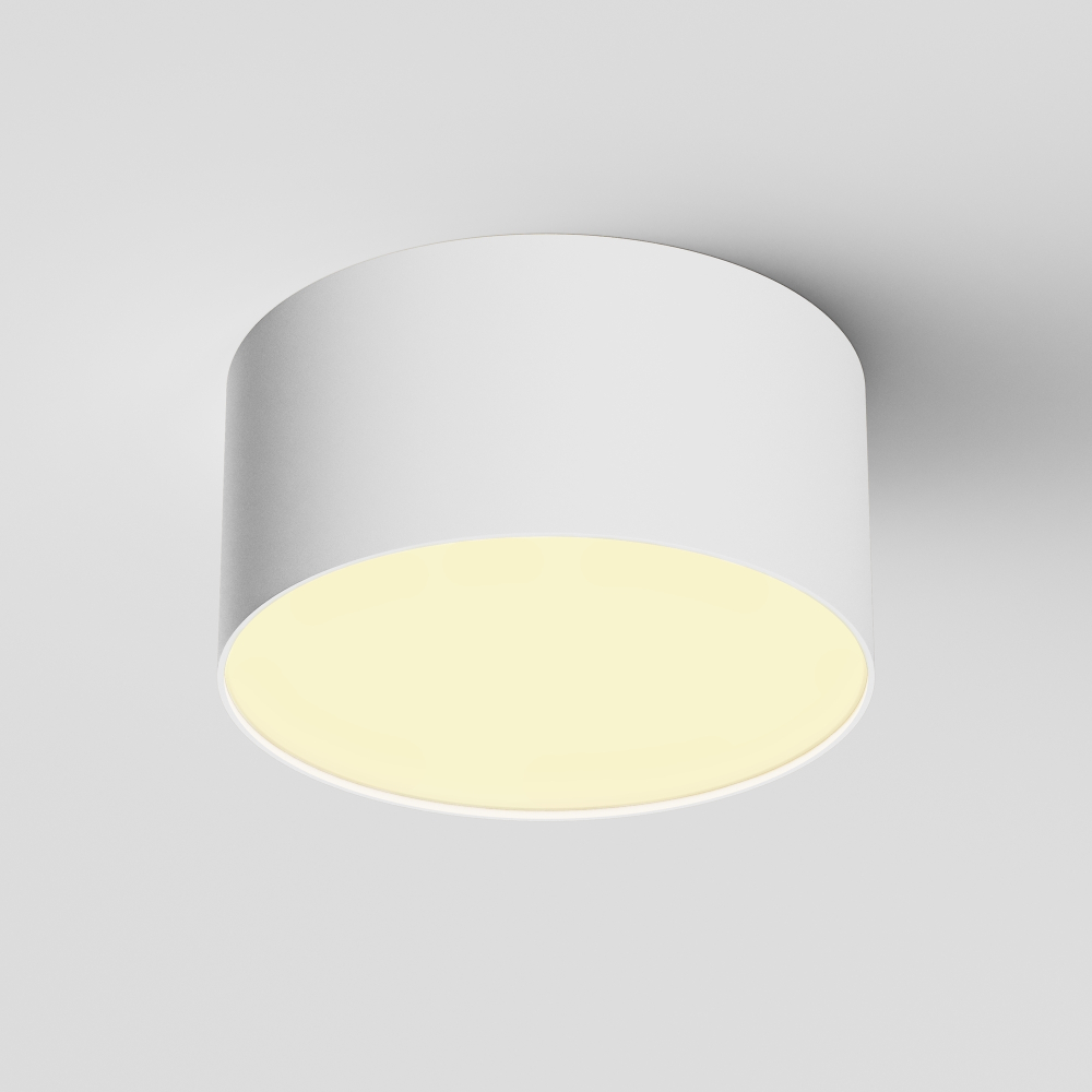 Потолочный светодиодный светильник Maytoni Zon C032CL-12W2.7K-RD-W