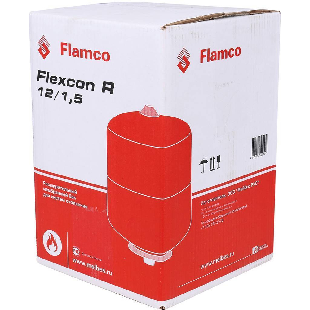 Расширительный бак Flamco для отопления 12 л
