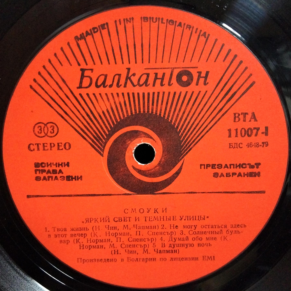 Smokie / Bright Lights & Back Alleys (LP)