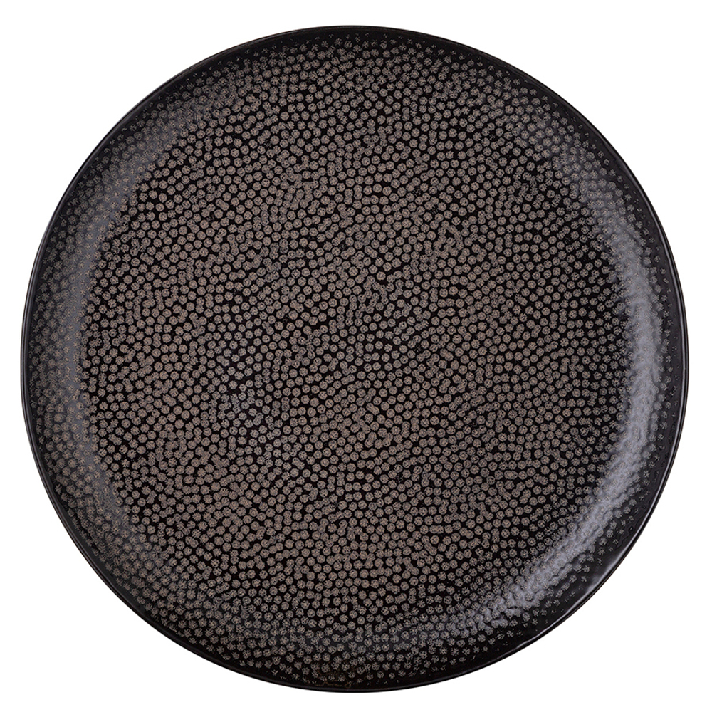 Набор обеденных тарелок 2шт 26см Liberty Jones Dots черный