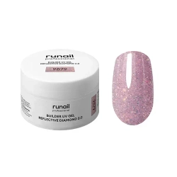 Гель светоотражающй REFLECTIVE DIAMOND 2.0 RuNail, 15г №9879