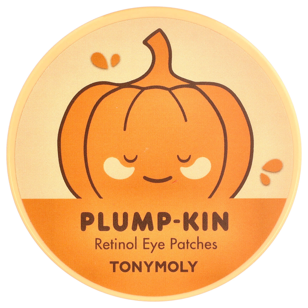 TonyMoly, Plump-Kin патчи для глаз с ретинолом, 60 патчей, 84 г (2,96 унции)