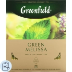 Чай зелёный Greenfield Green Melissa 100 пакетиков