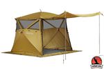 Кухня-шатер HIGASHI Pyramid Camp Olive