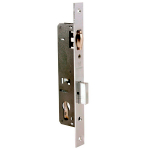 Замок Аллюр врезной 7016-25T CP  16 мм узкопроф с ролик.фик.б/цил.(не заказывать)