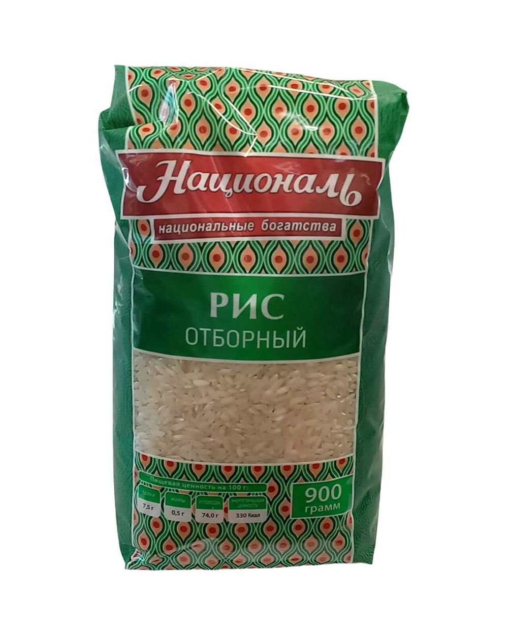 Рис отборный Националь 900 гр