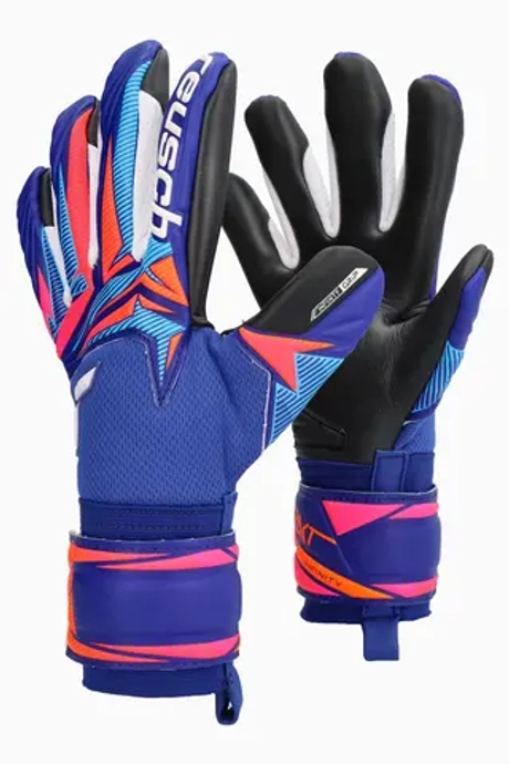 Вратарские перчатки Reusch Attrakt Infinity Evolution NC Junior - синий