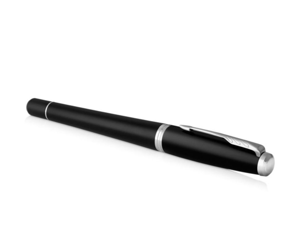 Перьевая ручка Parker Urban Core, (матовый черный лак) Muted Black CT, F309, цвет чернил: blue, в подарочной упаковке.