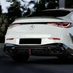 Карбоновый обвес для Mercedes-Benz CLE C236 CLE53 AMG 2023+ Мерседес губа диффузор юбки Спойлер