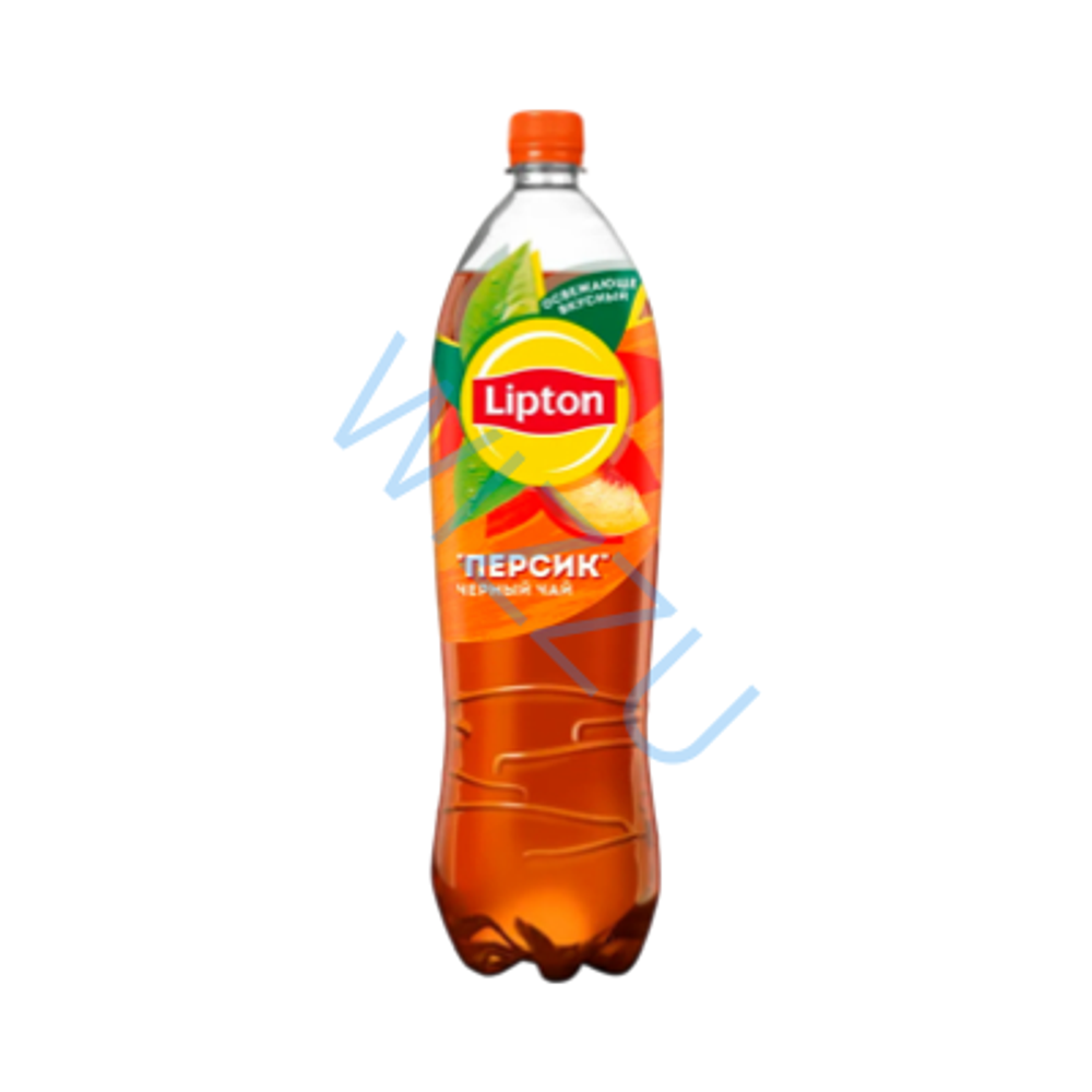 Чай Lipton черный персик 1,5л