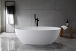 Ванна Солид Серфейс (Solid Surface) Vincea VBT-4S01MW, 1700*760*560, белый матовый, щелевой перелив,
