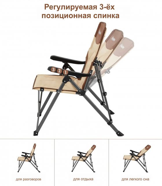КРЕСЛО KINGCAMP 2225 POLAR C30
