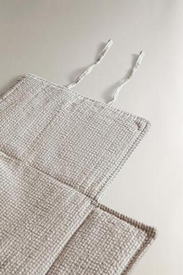 ZARA HOME ДЕТСКИЙ ПЕЛЕНАЛЬНЫЙ КОВРИК, СЕРЫЙ